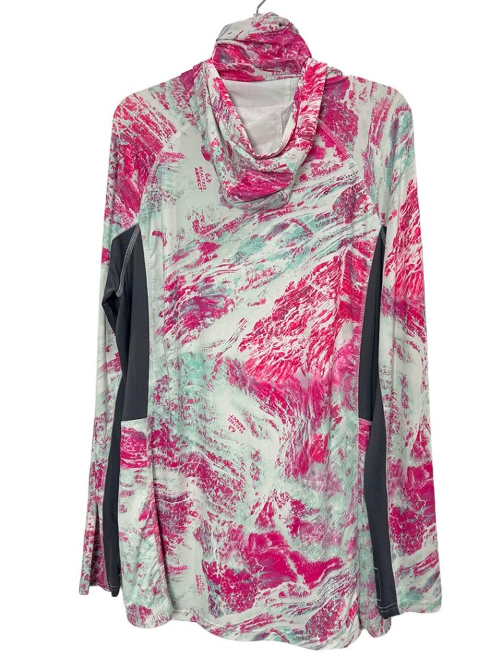 Magellan FishGear Realtree Aspect Hoodie XXL Fishing Sun Shirt Face Cover